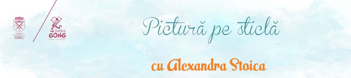 Atelier pentru miniArtisti – Pictura pe sticla