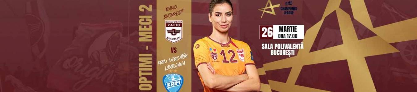 CS Rapid Bucuresti - Krim Mercator Ljubljana