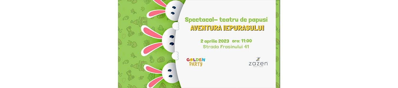 Spectacol pentru copii : Aventura iepurasului 