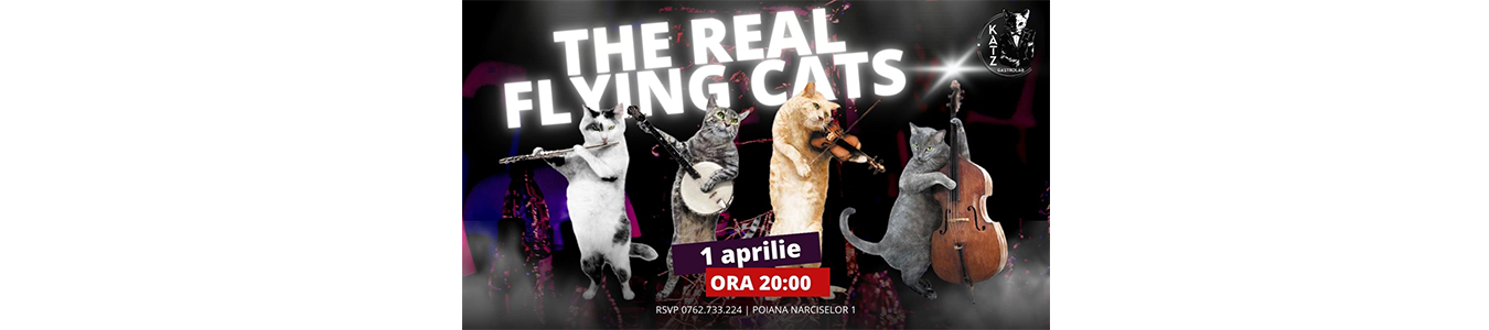 The Real Flying Cats