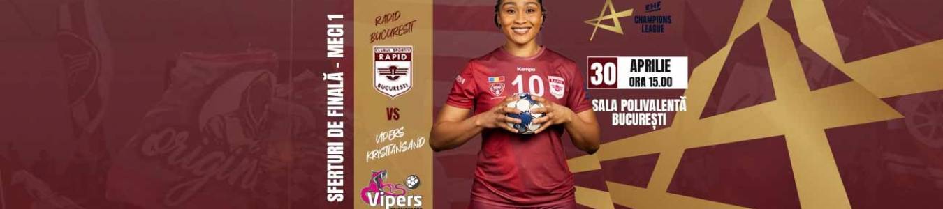 CS Rapid Bucuresti - VIPERS Kristiansand