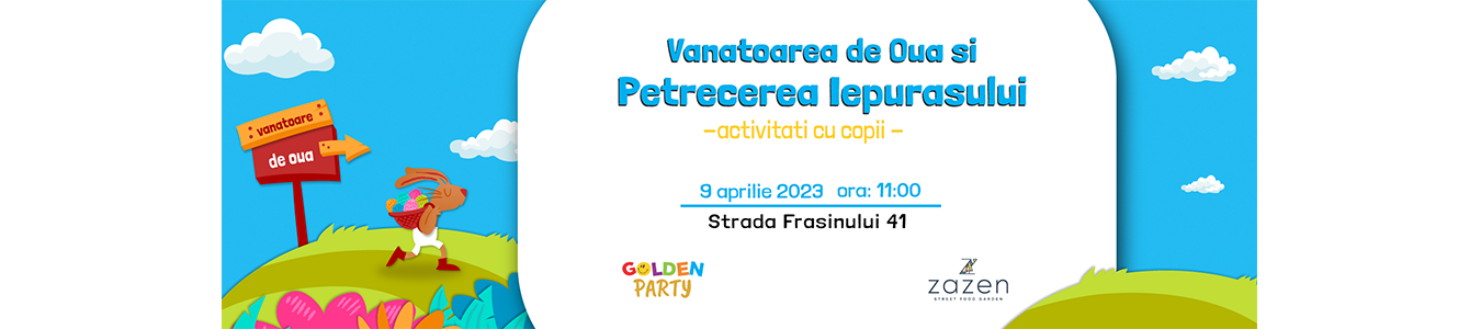 Vanatoarea de Oua si Petrecerea Iepurasului - activitati cu copii