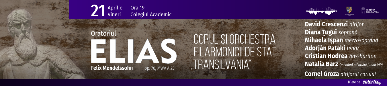 Concert vocal-simfonic – dirijor David Crescenzi - Abonament 21