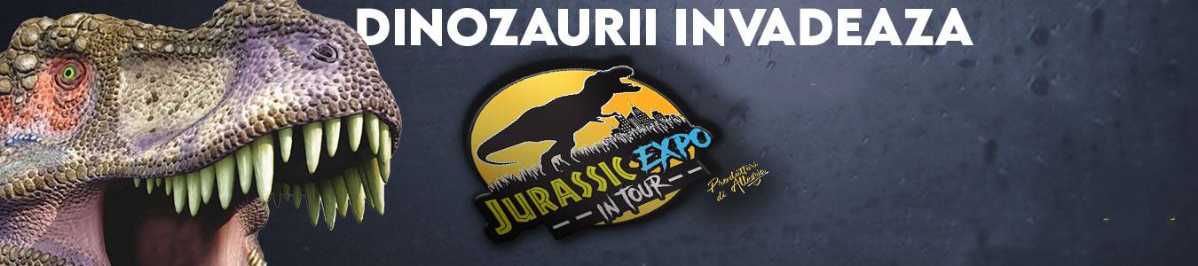 Dinozaurii invadeaza - prima expozitie itineranta de dinozauri  in Cluj-Napoca
