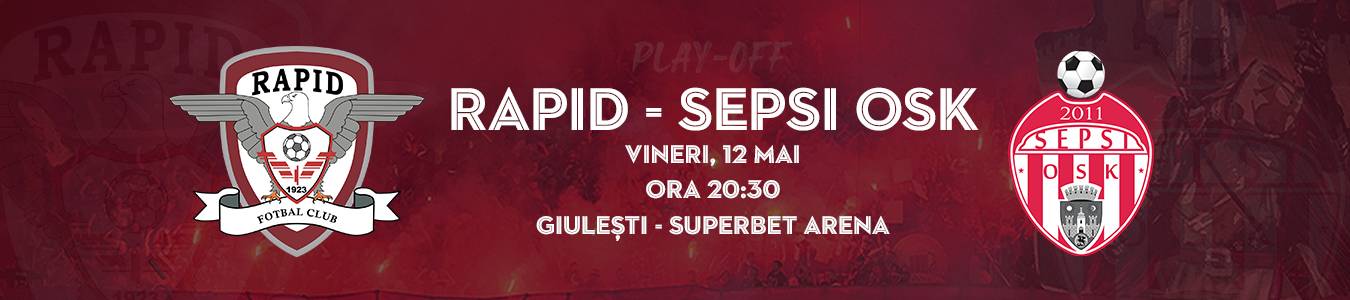 FC Rapid 1923 - Sepsi OSK