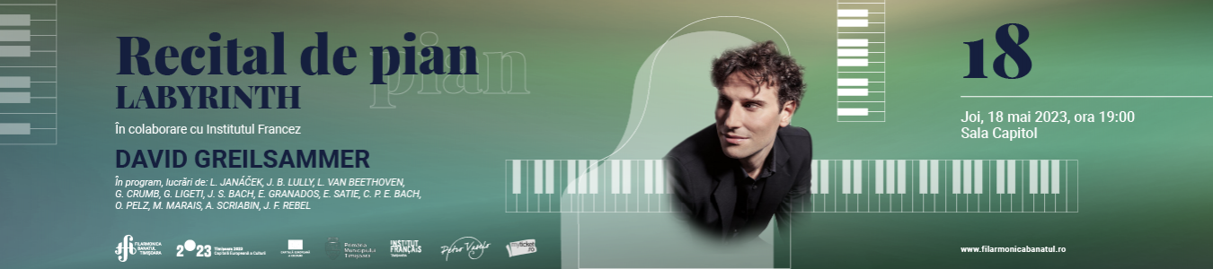 Recital de pian Labyrinth |  DAVID GREILSAMMER 