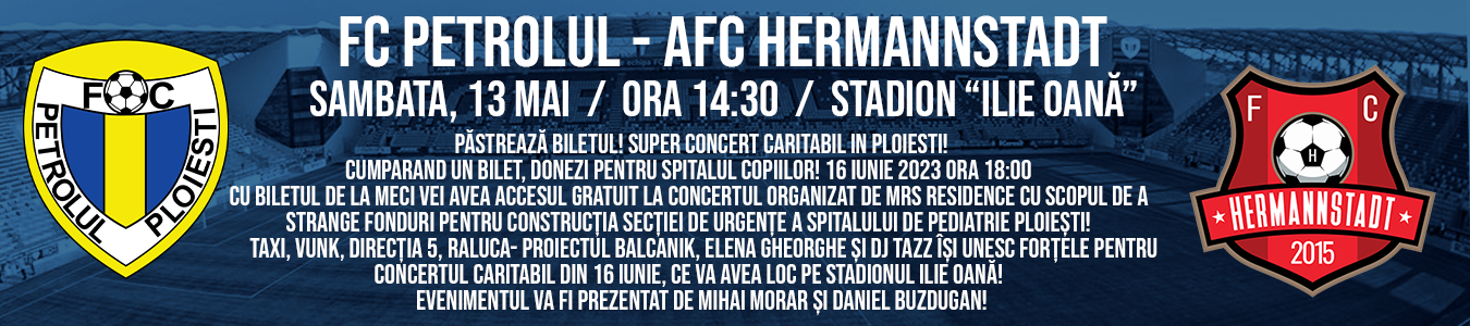 FC PETROLUL  - AFC HERMANNSTADT