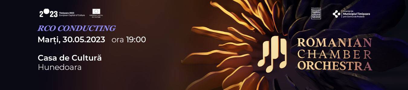 10 dirijori de pe 4 continente & Romanian Chamber Orchestra | Solist: Benedict Klöckner - violoncel