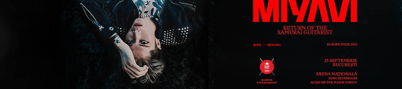 Concert Extraordinar de J-Rock – MIYAVI