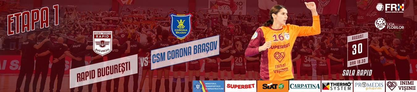 Handball CS RAPID BUCURESTI - Corona Brasov