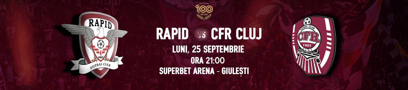 FC Rapid 1923 -  CFR CLUJ