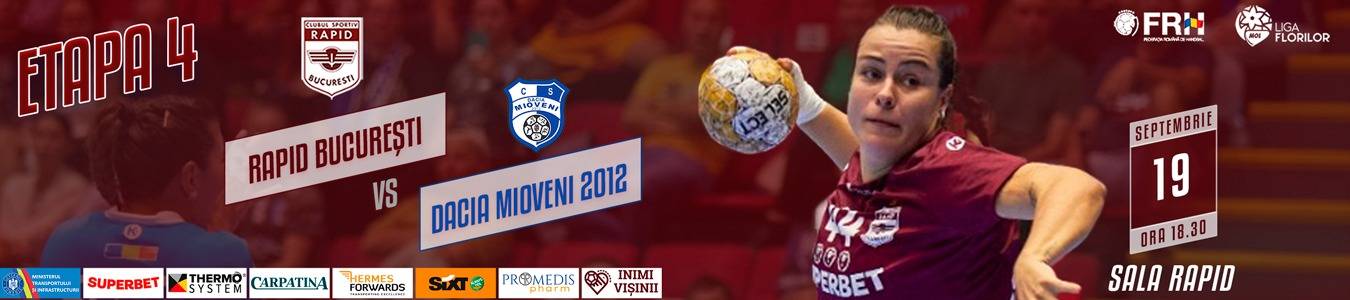 Handball CS RAPID BUCURESTI - Dacia Mioveni 2012