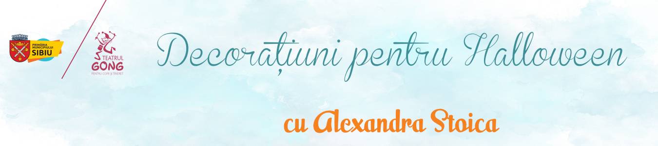 Atelier pentru miniArtisti - Decoratiuni pentru Halloween
