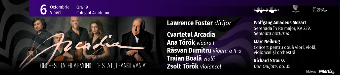 Concert simfonic - Dirijor Lawrence Foster