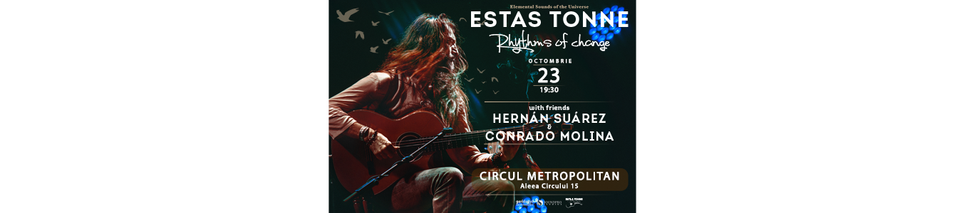 Estas Tonne - Rhythms of Change Tour 2023-2024 