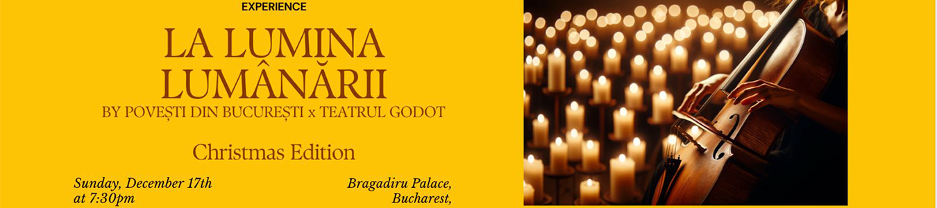 La lumina lumanarii  Christmas Edition
