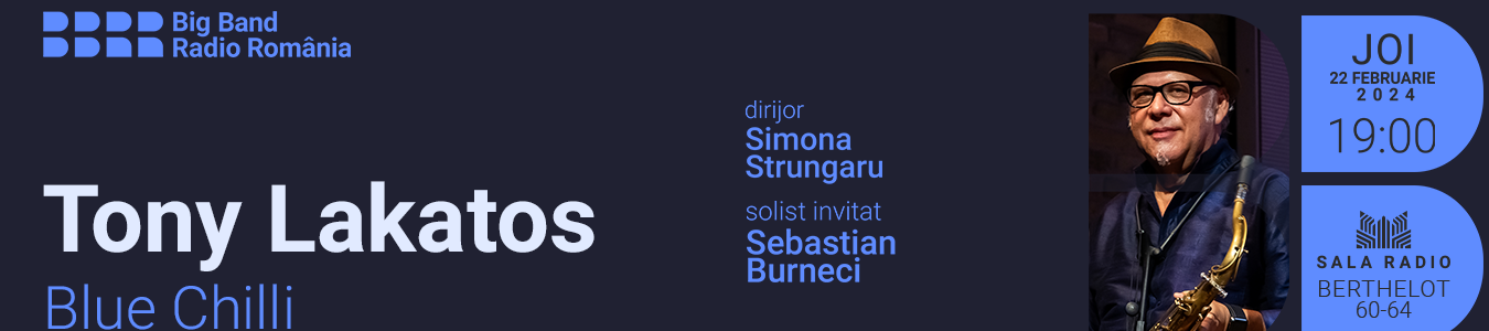 Tony Lakatos & Big Band Radio Romania dirijat de Simona Strungaru - Blue Chili