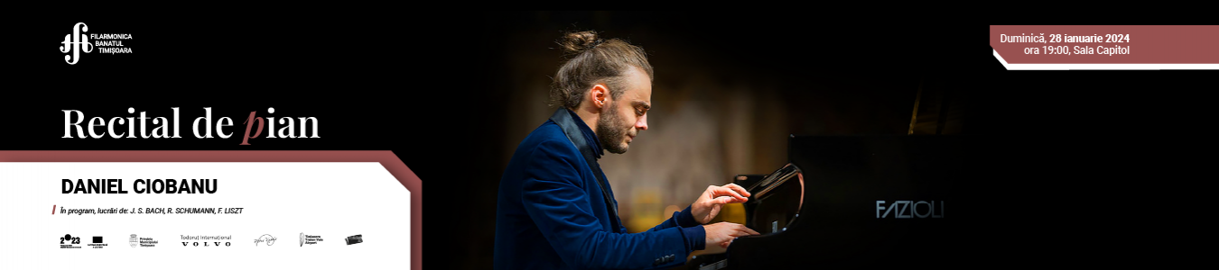 Recital de pian DANIEL CIOBANU