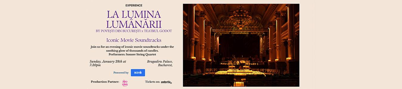 La lumina lumanarii Iconic Movie Soundtracks 