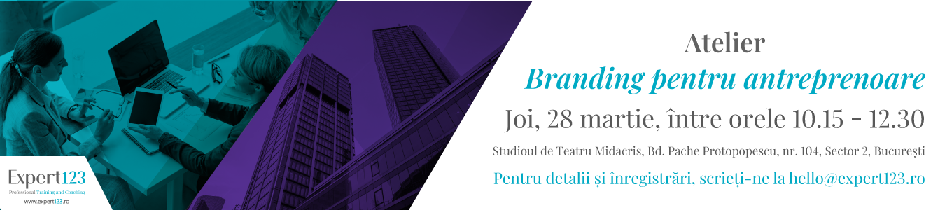 Expert123 - Atelier: Branding pentru antreprenoare