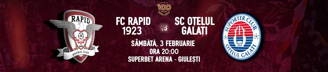 FC RAPID 1923 -  SC Otelul Galati