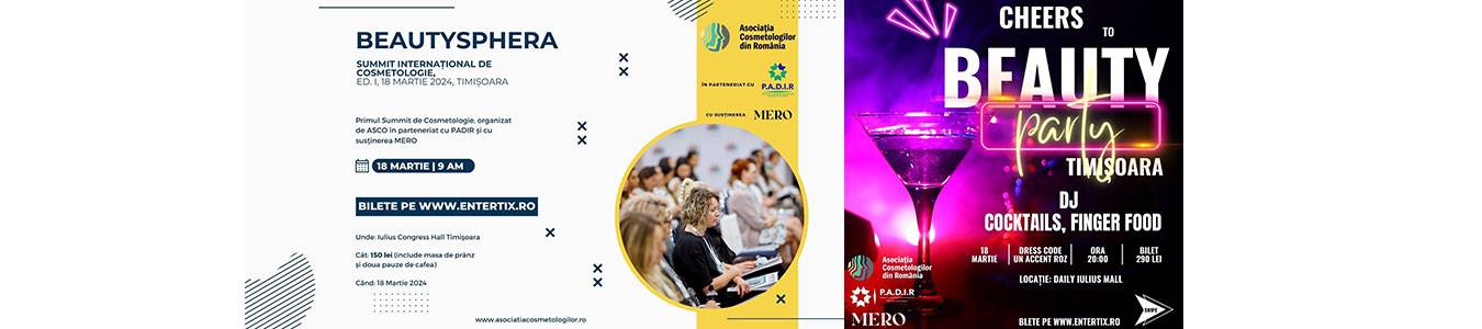 BeautySphera Summit si CTB Party Timisoara Martie