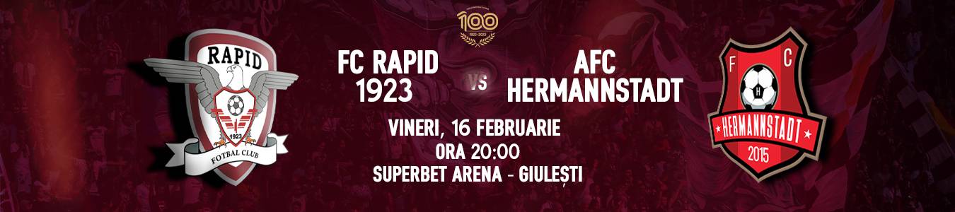 FC RAPID 1923 -  AFC Hermannstadt