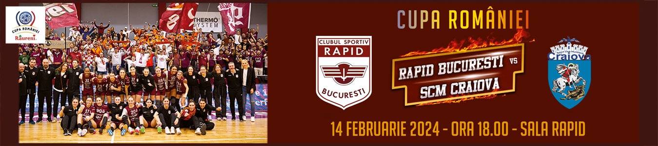 Handball CS RAPID BUCURESTI - SCM Craiova