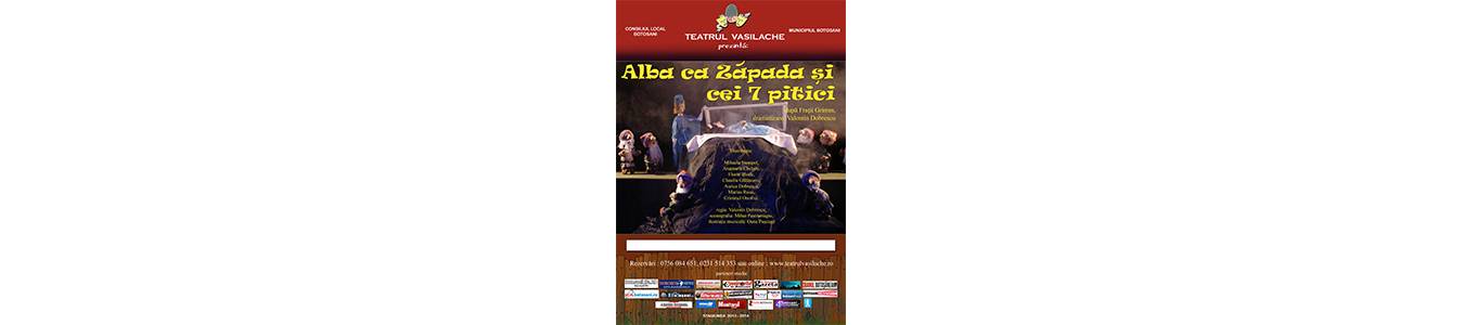 Alba ca Zapada si cei 7 pitici