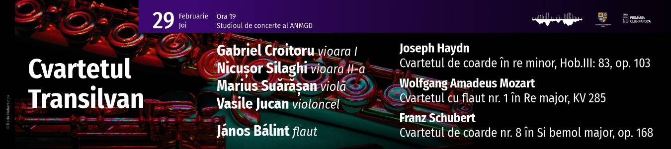 Recital cameral – Cvartetul Transilvan si János Bálint