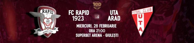 FC RAPID 1923 -  UTA ARAD