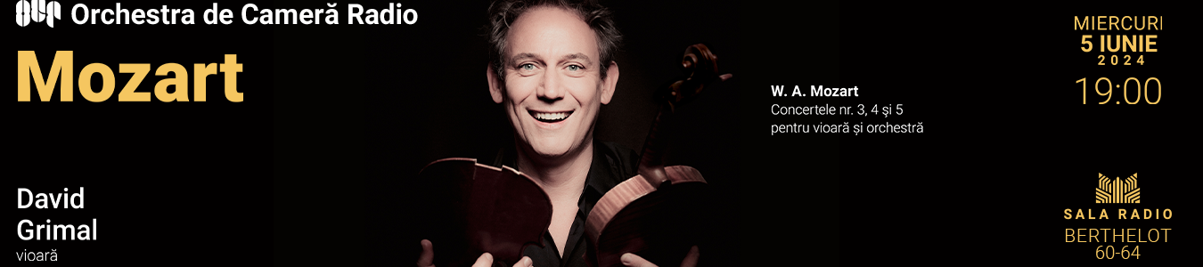 ORCHESTRA DE CAMERA RADIO - Mozart - David Grimal - OCR