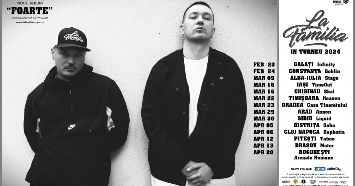 LA FAMILIA - TURNEUL NATIONAL “FOARTE” @TimeOut Club