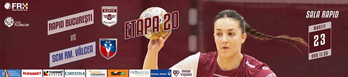 Handball CS RAPID BUCURESTI - SCM Râmnicu Vâlcea