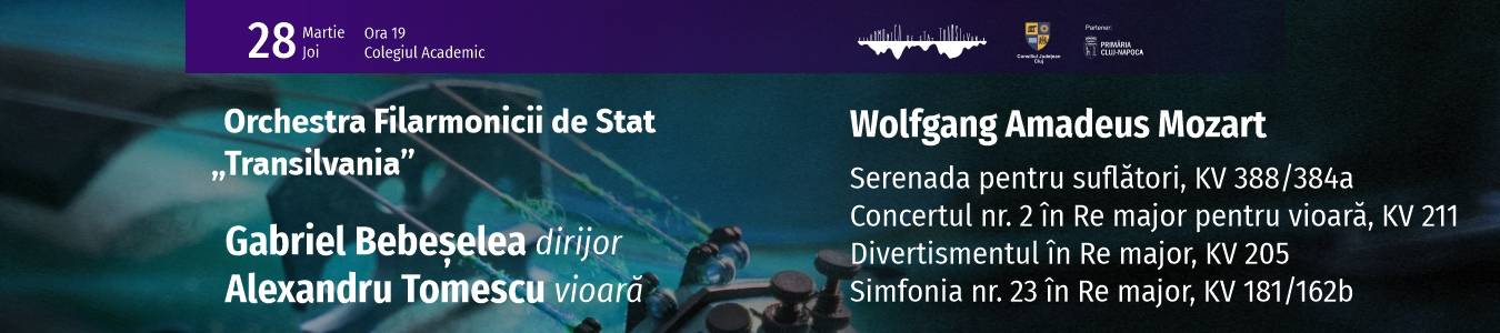 Concert simfonic – dirijor Gabriel Bebeselea