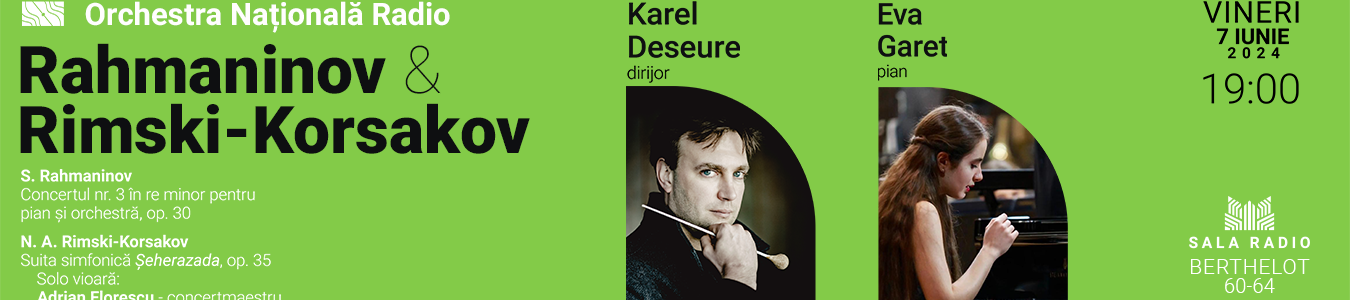 ORCHESTRA NATIONALA RADIO - Eva Garet – Karel Deseure  – Rachmaninov 
