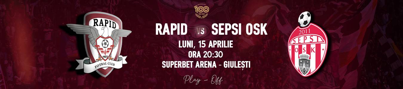 FC Rapid 1923 - Sepsi OSK