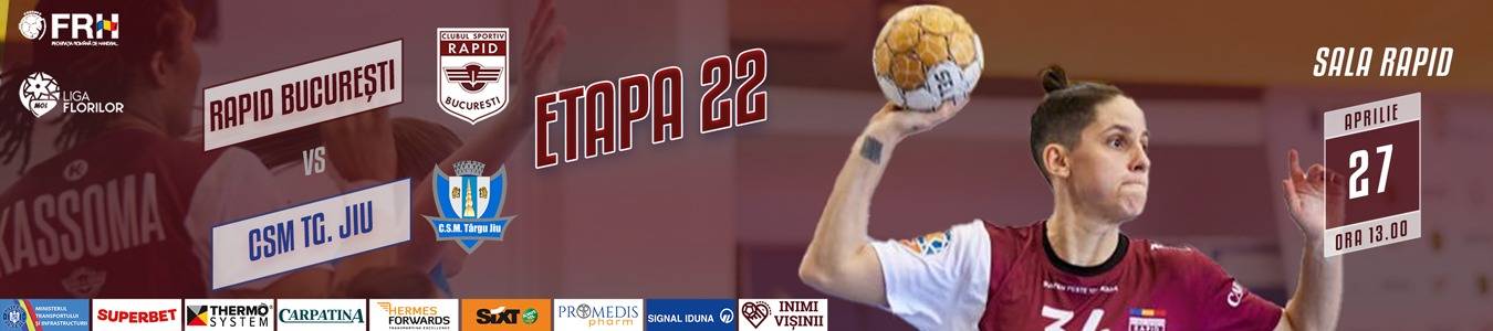 Handball CS RAPID BUCURESTI - CSM Targu Jiu 