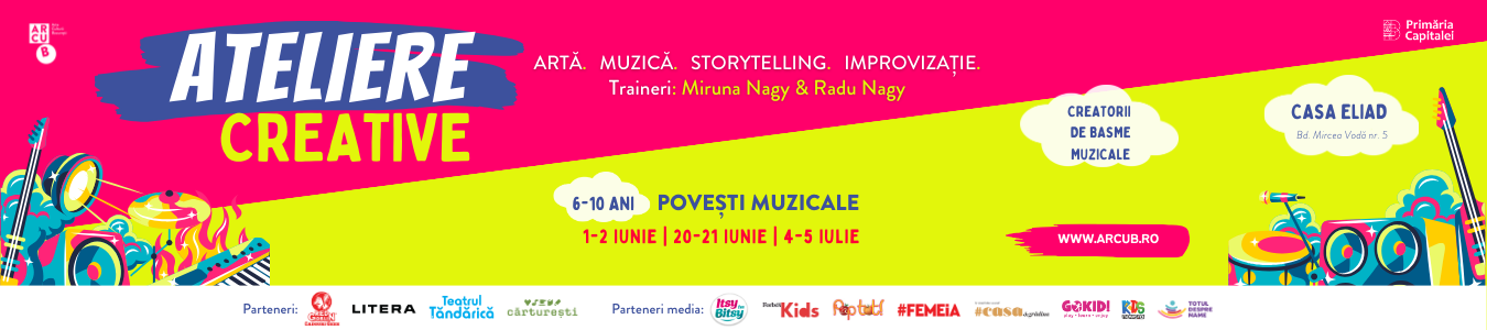 ATELIER CREATIV PENTRU COPII - „Povesti muzicale”, 6-10 ani