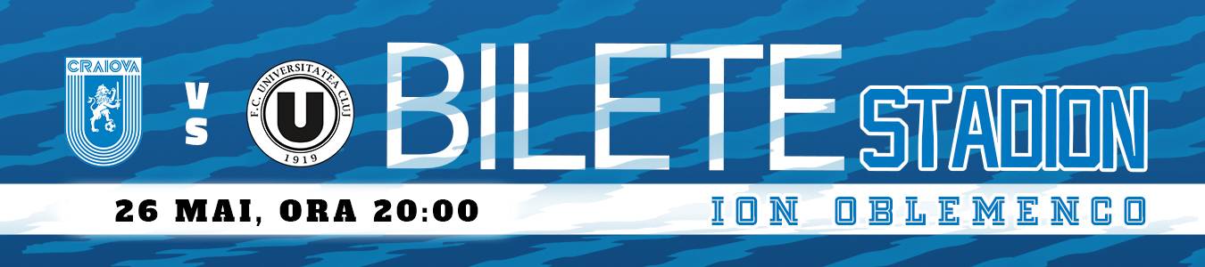 UNIVERSITATEA CRAIOVA -  FC UNIVERSITATEA CLUJ