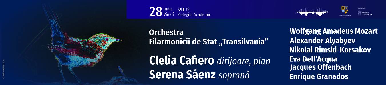 Concert vocal-simfonic – dirijoare Clelia Cafiero