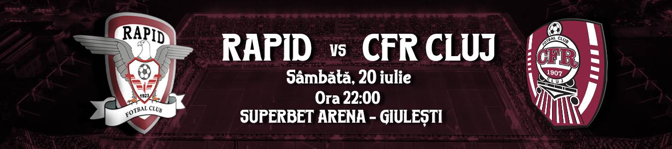FC Rapid 1923 -  CFR CLUJ