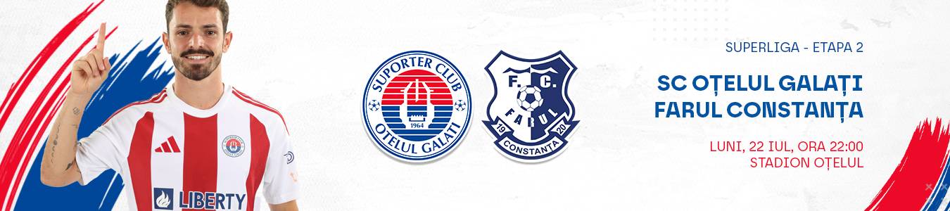 SC OTELUL GALATI - FC FARUL CONSTANTA