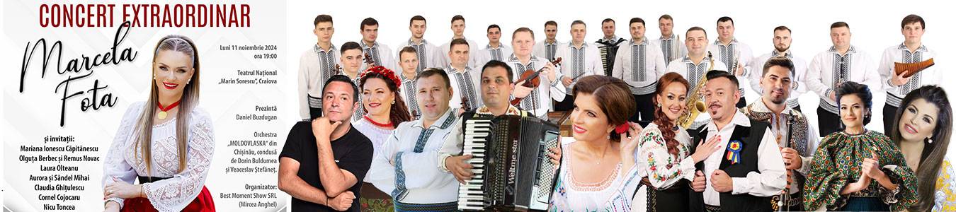 Concert extraordinar MARCELA FOTA