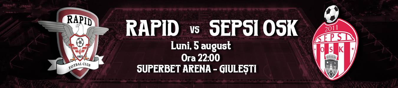 FC Rapid 1923 - Sepsi OSK