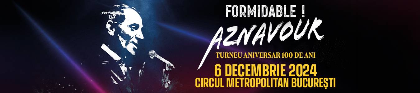 FORMIDABLE! AZNAVOUR cu JULES GRISON