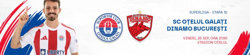 SC OTELUL GALATI - DINAMO BUCURESTI
