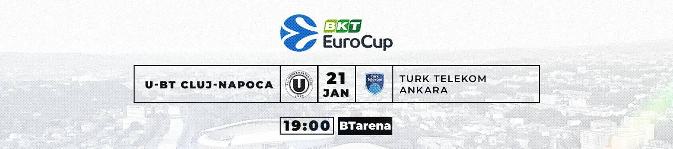 U-BT Cluj-Napoca vs. Turk Telekom Ankara