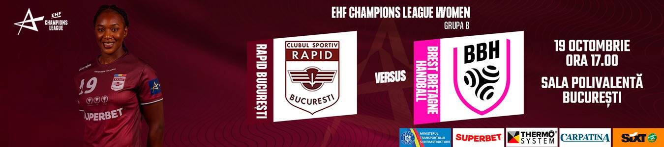 CS Rapid Bucuresti vs Brest Bretagne Handball