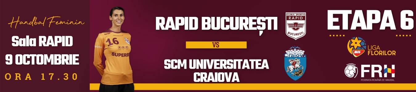 Handball CS Rapid - SCM Universitatea Craiova